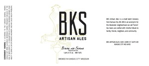 Bks Artisan Ales Biere De Ferme Farmhouse Ale