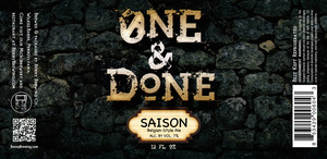 One And Done Saison January 2017