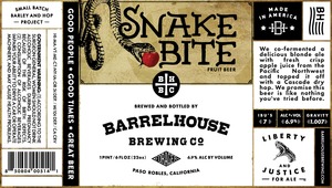 Barrelhouse Brewing Co. Snakebite