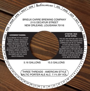Three Threads American-style Baltic Porter