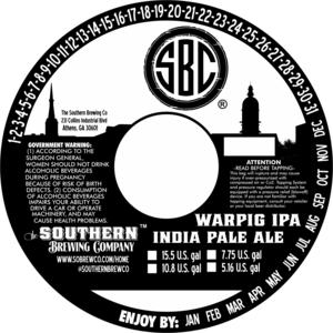 Warpig Ipa January 2017