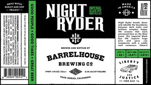 Barrelhouse Brewing Co. Night Ryder