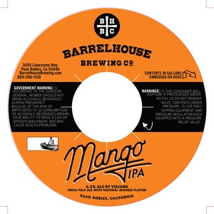 Barrelhouse Brewing Co. Mango IPA