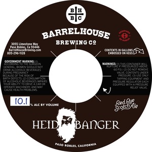 Barrelhouse Brewing Co. Heidbanger