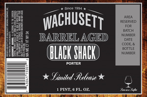 Wachusett Barrel Aged Black Shack February 2017