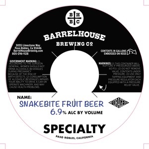 Barrelhouse Brewing Co. Snakebite