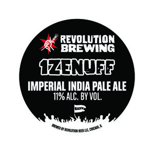 Revolution Brewing 1zenuff January 2017