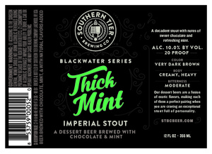Southern Tier Brewing Co Thick Mint