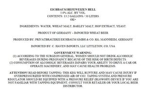 Eichbaum Hefeweizen Hell