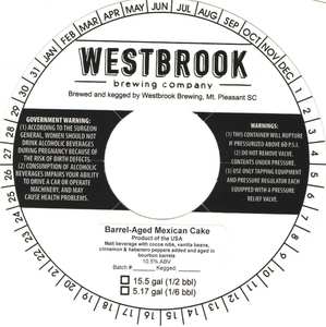 Westbrook Brewing Company Barrel-aged Mexican Cake