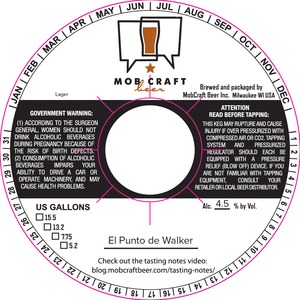 Mobcraft Beer El Punto De Walker