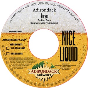 Adirondack Puree