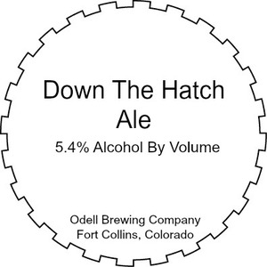 Odell Brewing Company Down The Hatch January 2017