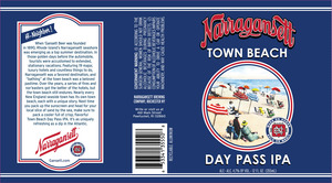 Narragansett Town Beach Day Pass IPA January 2017