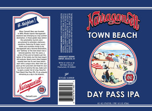 Narragansett Town Beach Day Pass IPA January 2017
