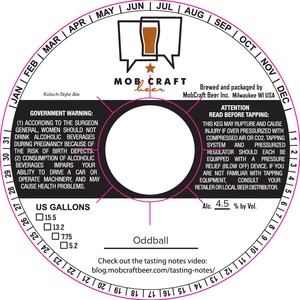 Mobcraft Beer Oddball