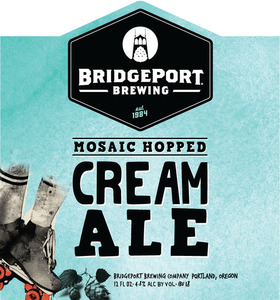 Bridgeport Brewing Cream Ale January 2017