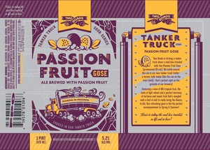 Two Roads Brewing Company Passion Fruit Gose January 2017