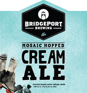 Bridgeport Brewing Cream Ale January 2017