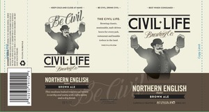 The Civil Life Brewing Co LLC Northern English Style Brown Ale January 2017