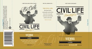 The Civil Life Brewing Co LLC Vienna Style Lager