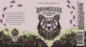 Odell Brewing Company Brombeere