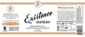 Mobcraft Beer Existence Raspberry