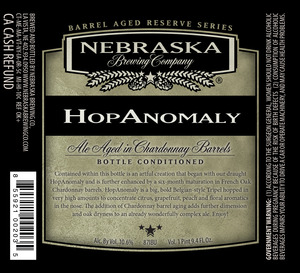 Nebraska Brewing Company Hopanomaly