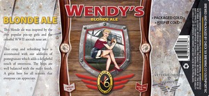 Check Six Brewing Company Wendy's Blonde Ale February 2017