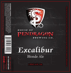 Excalibur Excalibur Blonde Ale February 2017