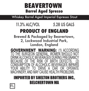 Beavertown Barrel Aged Spresso