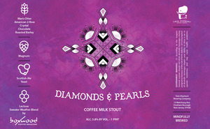 Diamonds And Pearls Coffee Milk Stout February 2017