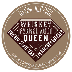 Indeed Brewing Company Whiskey Barrel Aged Queen