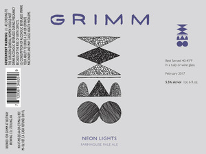 Grimm Neon Lights January 2017
