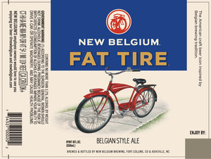 New Belgium Brewing Fat Tire January 2017