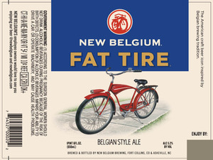 New Belgium Brewing Fat Tire January 2017