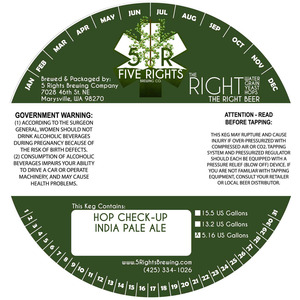 5 Rights Brewing January 2017