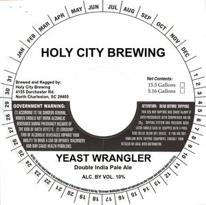 Holy City Brewing Yeast Wrangler January 2017