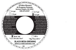 Black Mesa Cave Dweller Red January 2017