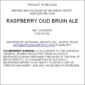 Raspberry Oud Bruin January 2017