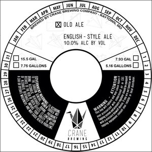 Crane Brewing Old Ale January 2017