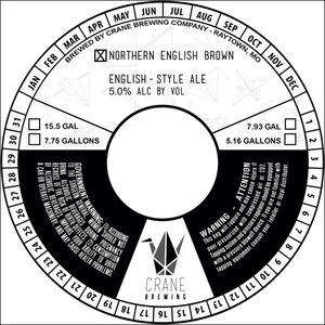 Crane Brewing Northern English Brown January 2017