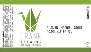 Crane Brewing Russian Imperial Stout
