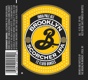 Brooklyn Scorcher IPA January 2017