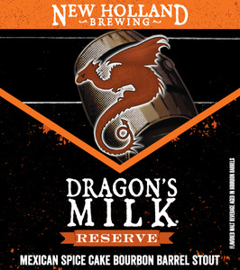 New Holland Brewing Company Dragon's Milk Reserve Mexican Spice Cake January 2017