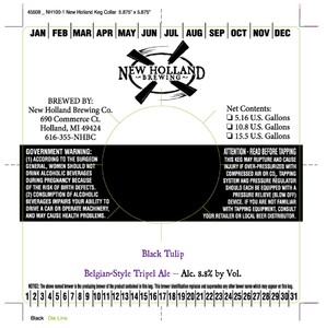 New Holland Brewing Company Black Tulip January 2017