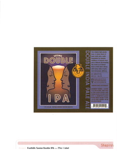 Foothills Seeing Double IPA