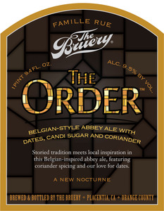 The Bruery The Order