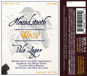 Houndstooth Wasp Pale Lager