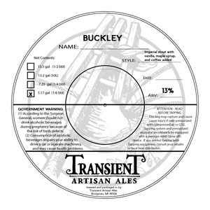 Transient Artisan Ales Buckley